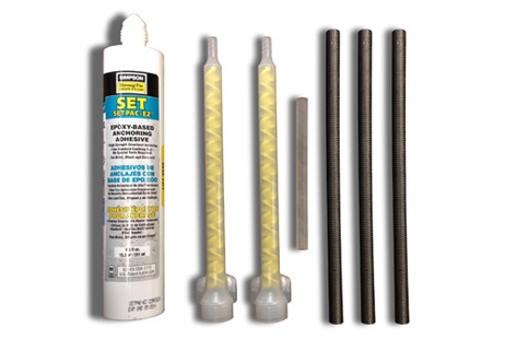 SR Smith Epoxy Kit  with 6" x .5" Bolts for Flyte-Deck II Diving Stand | 75-209-5876-SS