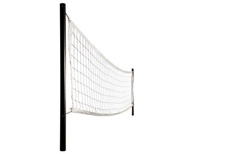 SR Smith Swim Nâ€™ Spike Salt Pool Friendly Volleyball Residential Game | with 20' Net and Anchors | Black | S-VOLY20