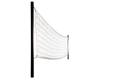 SR Smith Swim Nâ€™ Spike Salt Pool Friendly Volleyball Residential Game | with 16' Net and Anchor | Black | S-VOLY
