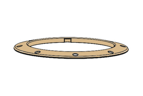 Pentair ColorVision LED Bubbler Color Ring for Concrete Pools | Tan | 590129Z