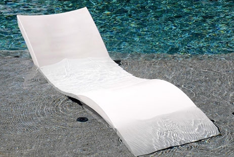 Ledge Lounger Chaise | White | LLC-W