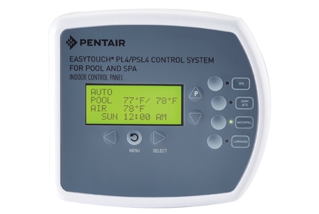 Pentair EasyTouch PL4-PDL4 Indoor Control Panel | 522465