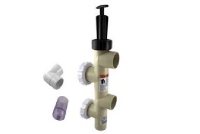 Pentair Backwash Valve for use with DE & Sand Filters | Push-Pull Valve | 2" PVC with Unions | 263064
