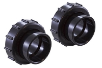 Pentair Valve, Union, Heater Adapter Kit Black | 2" Sockets | 270100
