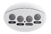 Pentair iS4 Spa-Side Remote Control | 4 Button Gray 50 ft Cable | 521884