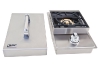 Lion Premium Grills Single Side Burner Stainless Steel Natural Gas | L5631