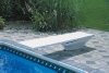 SR Smith Flyte-Deck II Stand and Fibre-Dive Board Complete Set | 8' Gray Granite | 68-210-73824