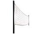 SR Smith Swim Nâ€™ Spike Salt Pool Friendly Volleyball Residential Game | with 20' Net and Anchors | Black | S-VOLY20