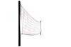 SR Smith Swim Nâ€™ Spike Salt Pool Friendly Volleyball Residential Game | with 16' Net and Anchor | Black | S-VOLY