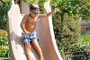 SR Smith Typhoon Pool Slide | Left Turn, Gray Granite | 670-209-58224