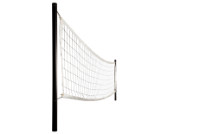 SR Smith Swim N’ Spike Salt Pool Friendly Volleyball Residential Game | with 16' Net and Anchor | Black | S-VOLY