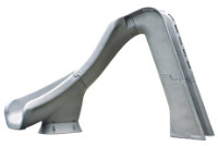 SR Smith Typhoon Pool Slide | Left Turn, Gray Granite | 670-209-58224